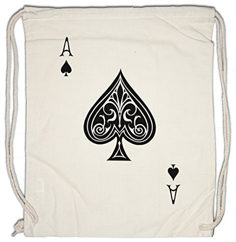 Urban Backwoods Ace of Spades I Turnbeutel Sporttasche