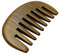 Kamm aus Sandelholz Massage Breitzahn antistatisch Holzkamm Breite 9cm grob natur Duftend Haarkamm unisex für Damen Herren Kinder Reise Bartkamm für langes dickes dünnes Afrokamm lockiges nasse Haare