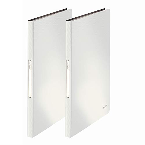 Leitz Solides Sichtbuch PP A4 (2x weiß, 40 Hüllen)
