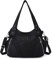 AngelKiss Handtasche Damen Schultertasche Multifunktionale Umhängetaschen Wasserdicht PU Veganes Leder mit Reißver Schlusstaschen
