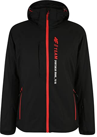 4F Herren Ski Jacket Kumn003 Jeans, Tiefschwarz, Large
