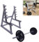 Squat Rack Pen Holder, lustig Barbell Rack Pen Holder, Gym Thema Schreibtisch Stift Veranstalter, für Fitness-Enthusiasten und Gewichtheben Fans (Stifthalter + Langhantel)