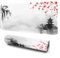 Giecy Gaming Mouse Pad, XXL Keyboard Mouse Mat Desk Pad with Non-Slip Rubber Base for Office & Home Computers, Laptop, Gaming (Pergola,80 x 30 cm)