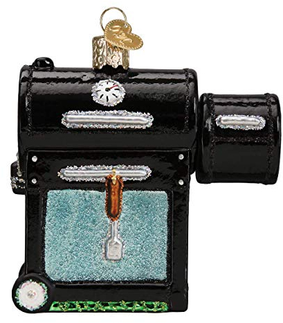 Old World Christmas Smoker BBQ Ornament, Mehrfarbig