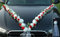 VIP Girlande 30 Azaleen 30 Rosen 18 extrastarken Saugnäpfen 2 x 180 cm Girlande 4 Türgriffdekorationen 2 Rattanherzen Braut Paar Autoschmuck Hochzeit Car Auto Wedding PKW ®Auto-schmuck (Azaleen 2)