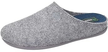 Dr. Brinkmann Herren Pantoffeln Hausschuhe 220010, Größe:47 EU, Farbe:Grau