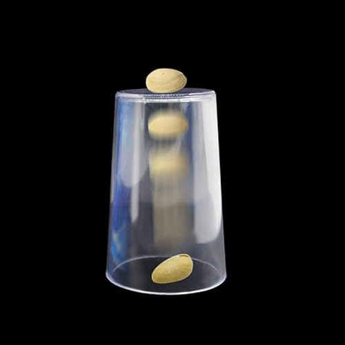 MOMOMAGE Pistazien Nüsse Durch Glas Tasse Zaubertricks Lustig Nahaufnahme Magie Penetration Magie Mentalismus Illusion Gimmick Requisiten Magier
