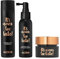 ALCINA It´s never too late Vital-Set mit Coffein Shampoo, Kopfhautserum & Anti-Falten-Gesichtscreme | 1x250ml & 1x150ml & 1x50ml | für dünner werdendes Haar | bei Haarausfall | für straffere Haut