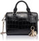 DKNY Women's Paige Small Duffle Bag, Black