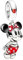 HAEPIAR S925 Sterling Charm per Bracciale Collana Charm Dangle Mouse Lady felice per Donne Ragazze Regali di Compleanno