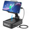 TechGlow Foldable Cellphone Stand with Bluetooth Speaker and Power Bank Birthday Gifts for Men Women Mother Father Boy Girl Teens Cool Tech Gadgets
