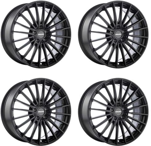 4x Carmani Felgen 24 Karl 8,0x19 ET45 5x114,3 black matt kompatibel mit Mercedes V