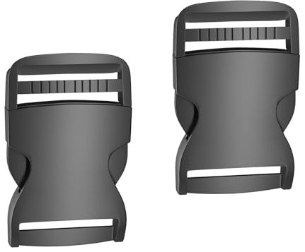 SCOOYUCK 2 fibbie a incastro da 32 mm, fibbia di ricambio per zaino, fibbie e chiusure