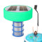 Ionizador para piscina, limpiador automático de agua, ionizador de piscina, purificador de agua con ionización de cobre, luces LED multicolor para spas de agua dulce y salada