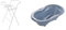 Rotho Babydesign TOP Badewanne mit TOP Badewannenständer für Babys,zusammenklappbar, ideal für Neugeborene, ab 0 Jahren bis max. 25 kg