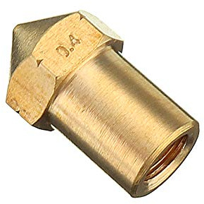 ExcLent 0.4Mm Creatbot Copper M6 Thread Extruder Nozzle for 1.75Mm Filament 3D Printer Part