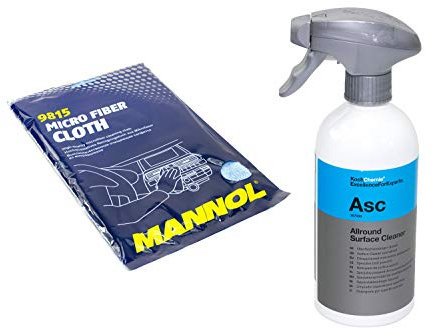 Oberflächenreiniger Asc Allround Surface Koch Chemie 500 ml inkl. Microfasertuch blau MANNOL