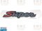 TARGHETTA SCRITTA LOGO ADESIVO PER VESPA HTS 700 SUPER ORIGINALE PIAGGIO 686498.