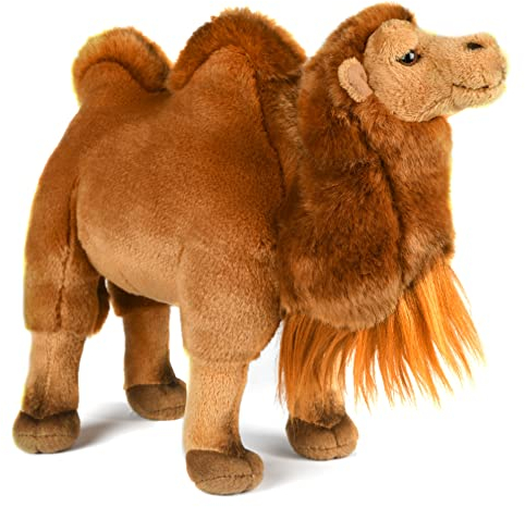 Uni-Toys - Kamel, stehend - 25 cm (Höhe) - Plüsch-Kamel, Trampeltier - Plüschtier, Kuscheltier
