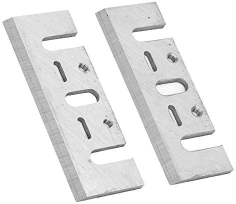 Electric Planer Replacement Blade, 3-1/4 Inch 82mm Resharpenable Planer Blade Hand-Held Planer for Makita 1900B KP0800 DW6655, Power Planer Knives