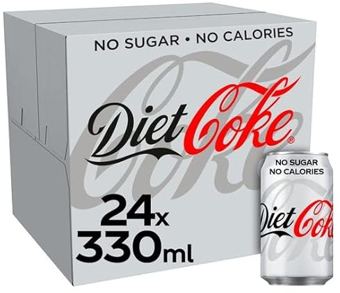 Diet Cokke Cans | Sugar Free | Fizzy Drink | Great Coke Taste | Pack of 24