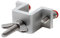 Bosiyrggrl Portable Door Lock Dual Nut Adjustment, Thickened Body Hotel Door Locks for Travelers Security, Home Door Safety Locks