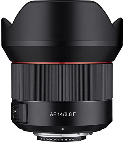 ROKINON Io14af-n 14–42 mm f/2.8–22 Fixe Prime, lentille Noir