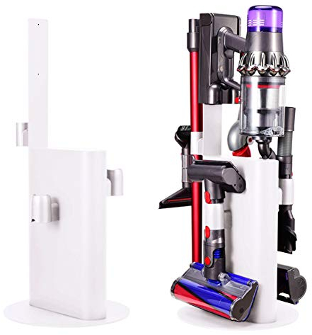 XingsiyueSupporto per Dyson V6 V7 V8 V10 V11 V12 DC30 DC31 DC34 DC35 DC58 DC59 DC62 DC74 Aspirapolvere Senza Fili - Stand da Pavimento in Acciaio al Carbonio - Non Perforare Il Muro