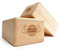 WOODPOWER® BalanceBlocks - Bloques de mano y bloque de yoga en uno: apoya tus muñecas durante el entrenamiento de peso corporal, gimnasia, acrobacia, yoga y más (2 unidades) (Classic, Flat)