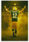 Green Bay Packers – Aaron Rodgers Star Poster auf Leinwand und Wandkunstdruck, modernes Familienschlafzimmerdekor, 40 x 60 cm