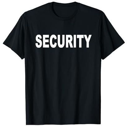 Security Guard – Sicherheit für Veranstaltungen. T-Shirt