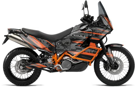 ARider Dekor (Aufkleber) für KTM Adventure 950/990 2006-2013 (Orange)