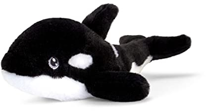 Deluxe Paws 100% recyceltes Plüsch-Öko-Spielzeug (Orca Wal)