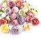 50 Stück Künstliche Blumen, 4cm Kunstblumen Rosen Blütenköpfe, Kunstblumen Seide Kunstblumen Köpfe Deko für Hochzeit Feste Partei Deko DIY Girlande Kopfschmuck Basteln