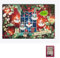 Alverde NATURKOSMETIK Adventskalender Pflege-Produkte 2022 + Bilderrahmen Pink