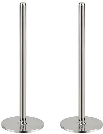 Cayanmydery 2-Piece Stainless Steel Cake Heating Core, 4.4 Inch, 1.5 Inch Silver Heating Rod Baking Supplies Cake Decorating Tools