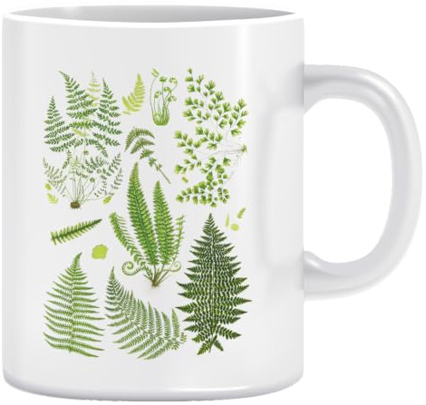 Farn-Chart-Studie Kaffeebecher Becher Tassen Ceramic Mug Cup