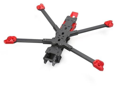 ZEMNLO Chimera7 320 mm 7 tum LR ramsats med 6 mm arm, XING 2806.5 motor FPV långdistans Quadcopter ramarmar