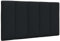 vidaXL Kopfteil-Kissen Hanko Schwarz 90 cm Stoff, Kopfteilkissen, Kopfkissen, Lesekissen, Kopfteilpolster, Rückenkissen, Kissen-Kopfteil, Kopfteil Polster