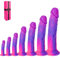 Set de Dildos Realistas de Silicona Suave de 7 Piezas (12,7cm,15cm,18 cm,21cm,23 cm,25cm,30 cm) Dildo de Fantasía con Ventosa & Entrenador Anal, Compatible con Strap-on, para Principiantes & Expertos