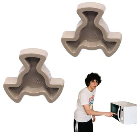 2Pcs Microwave Oven Turntable Coupler Roller Support Tray Shaft Replacement