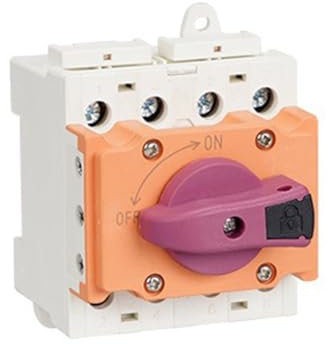 lehua Interrupteur Sectionneur Solaire PV DC 1200V 32A avec Poignée Rotative pour Dispositif Solaire
