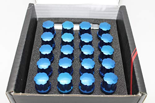 Japan Racing Radschrauben M12x1,5 Blau Radbolzen Satz 20x Felgenschloss