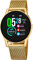 Lotus Smartime Digital Damen Armbanduhr aus Edelstahl mit Milanaise-Armband in der Farbe Gold 40 mm