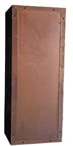 prima terra Kaminholzregal-Rückwand Edelrost 78x38 cm