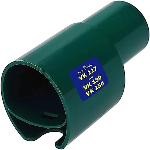 Adattatore Aspirapolvere per Vorwerk Folletto Non Elettrificato per Collegamento Vecchio Modello VK 117 e Nuovo Modello VK 130 VK 150 Garanzia 10 Anni - MONTERAL
