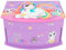 Depesche 12403 Ylvi - Kleines Schmuckkästchen in Lila mit Einhorn-Motiv, Schmuckbox mit Spiegel und Klappdeckel