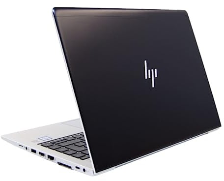 HP Ordinateur portable 14 , notebook 14, EliteBook 840 G5, i5-8250U, 16 Go de RAM DDR4, SSD 512 Go, clavier QWERTZ éclairé, ordinateur portable Windows 11, garantie 2 ans (Renewed) (Noir satiné)