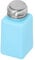200ML Press Type Solvent Glass Water and Solvent Dispenser, Solvent Bottle Dispenser ESD Anti Static Square Bottle with Stainless Steel Lid for Acetone IPA Solvent Oil (Blue)