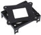 Widybord Base de soporte de montaje de ventilador de CPU de plástico negro para Socket 478
